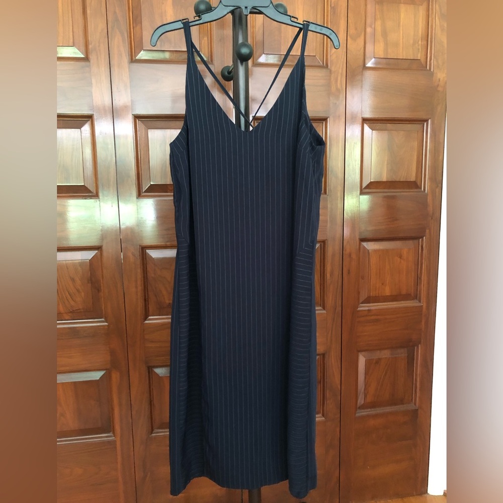 Top Shop Midi Stripe Dress